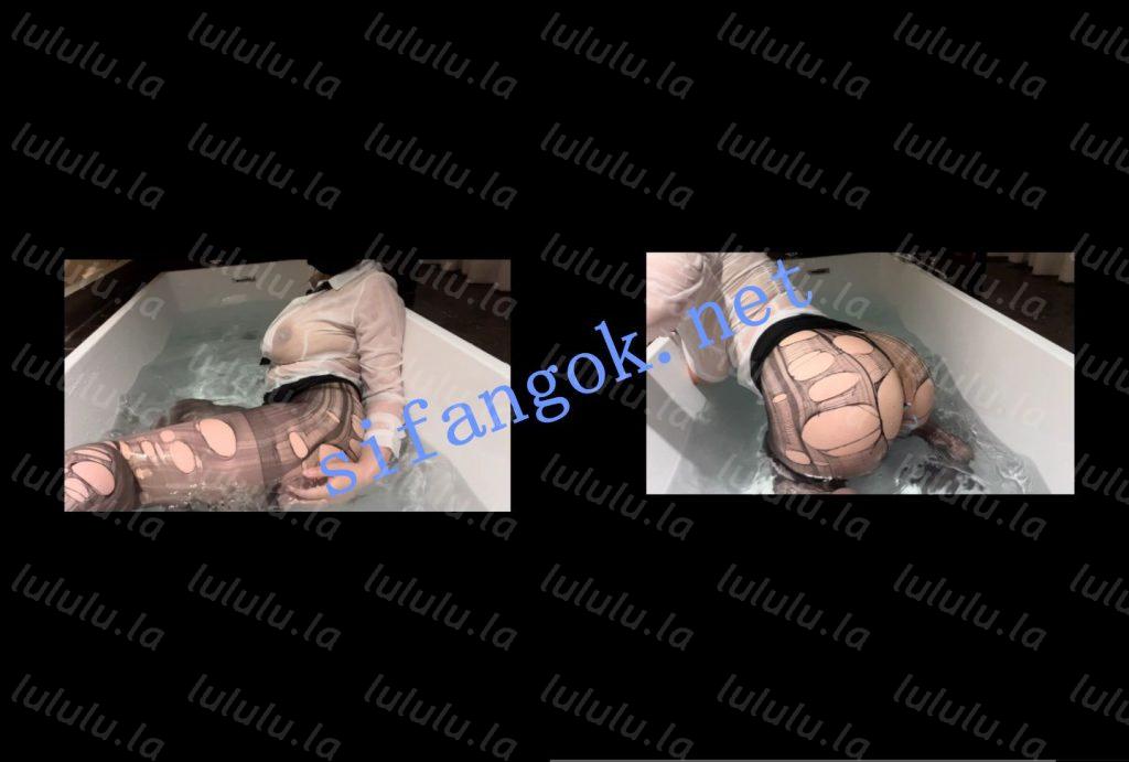 【微博抖音巨乳】大晴暴脾气 巨乳真空黑丝浴缸凸点福利【1V】【620M】 预览图 12