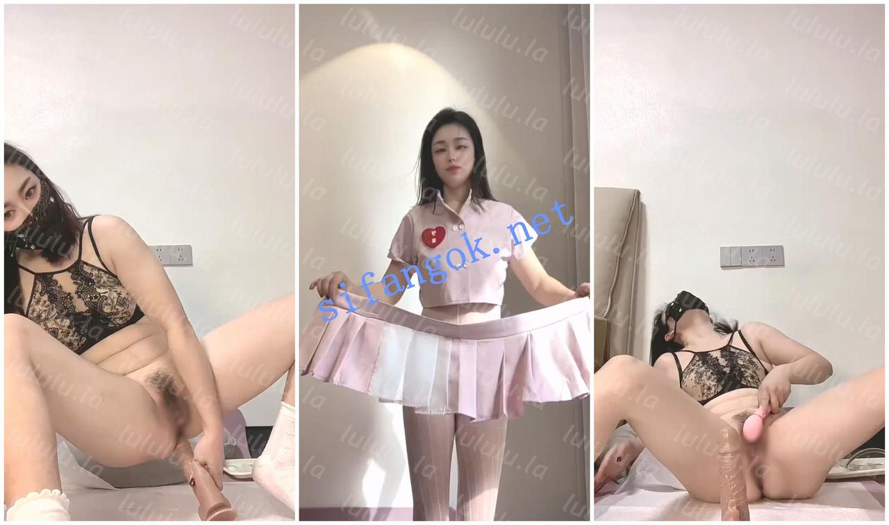 【抖音福利】风骚熟女【Lucky】骚穴滴风油精道具插肛倒立【9V】【199M】 预览图 2