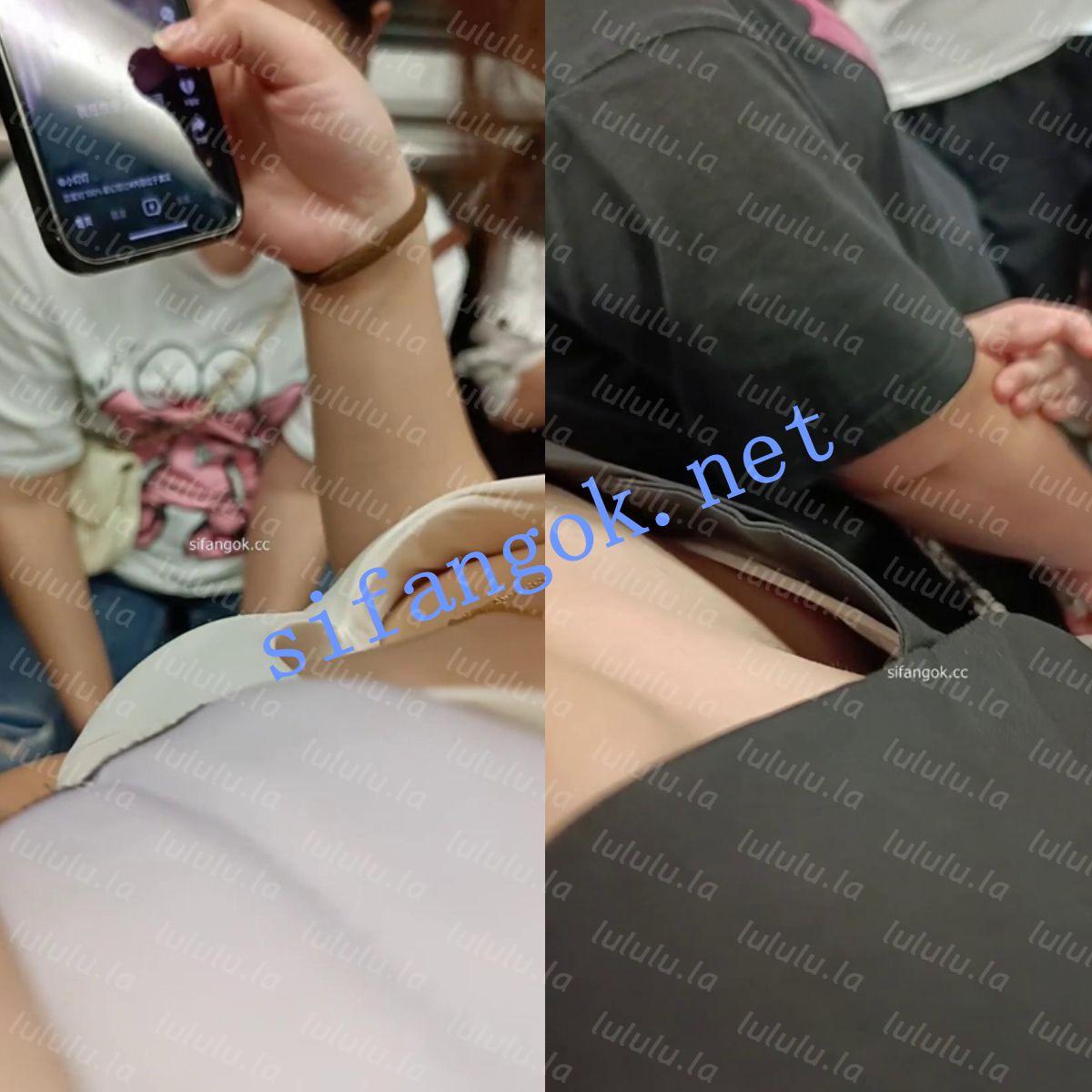 ❤️【高抄拍胸】地铁高抄拍胸 第一视角若隐若现【50V】【5.71G】 预览图 27