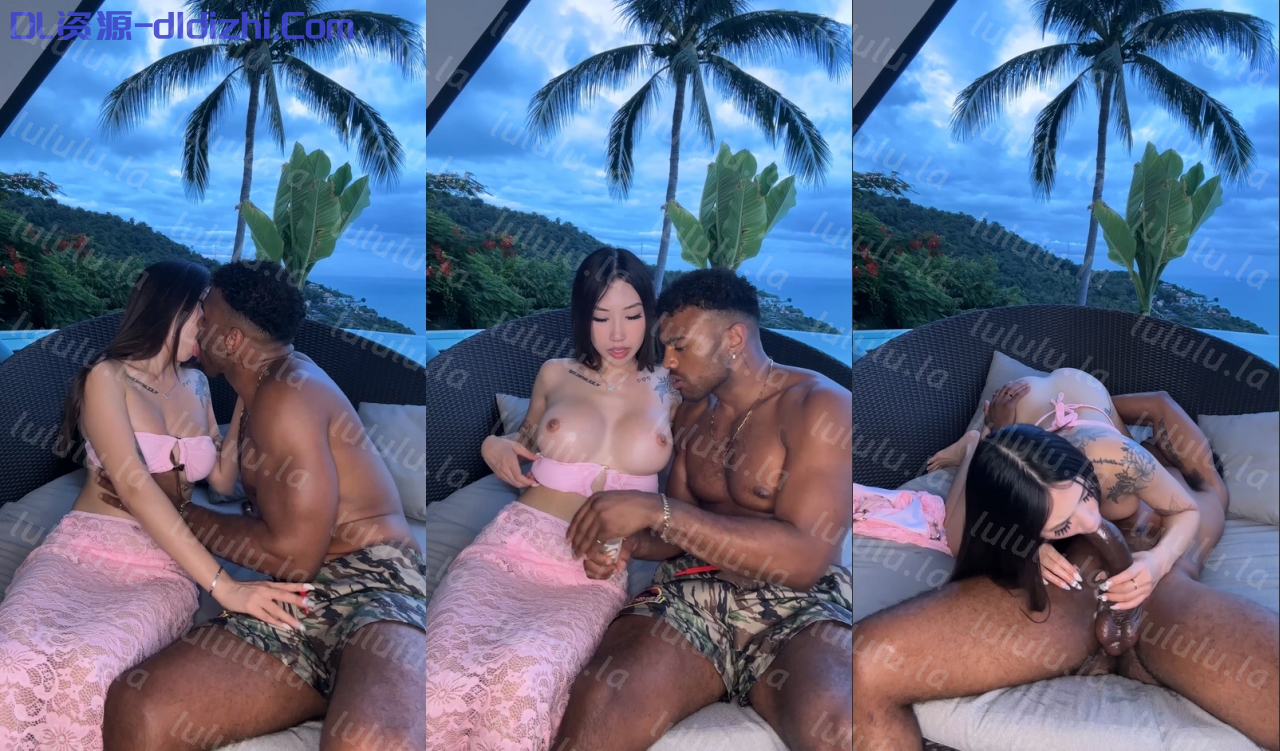 超級媚黑，巨乳翹臀亞裔母狗【Tina Yoshi】海邊休閑被黑祖宗推油無套爆操各種體位1080P無水印超清 1.48GB 预览图 1