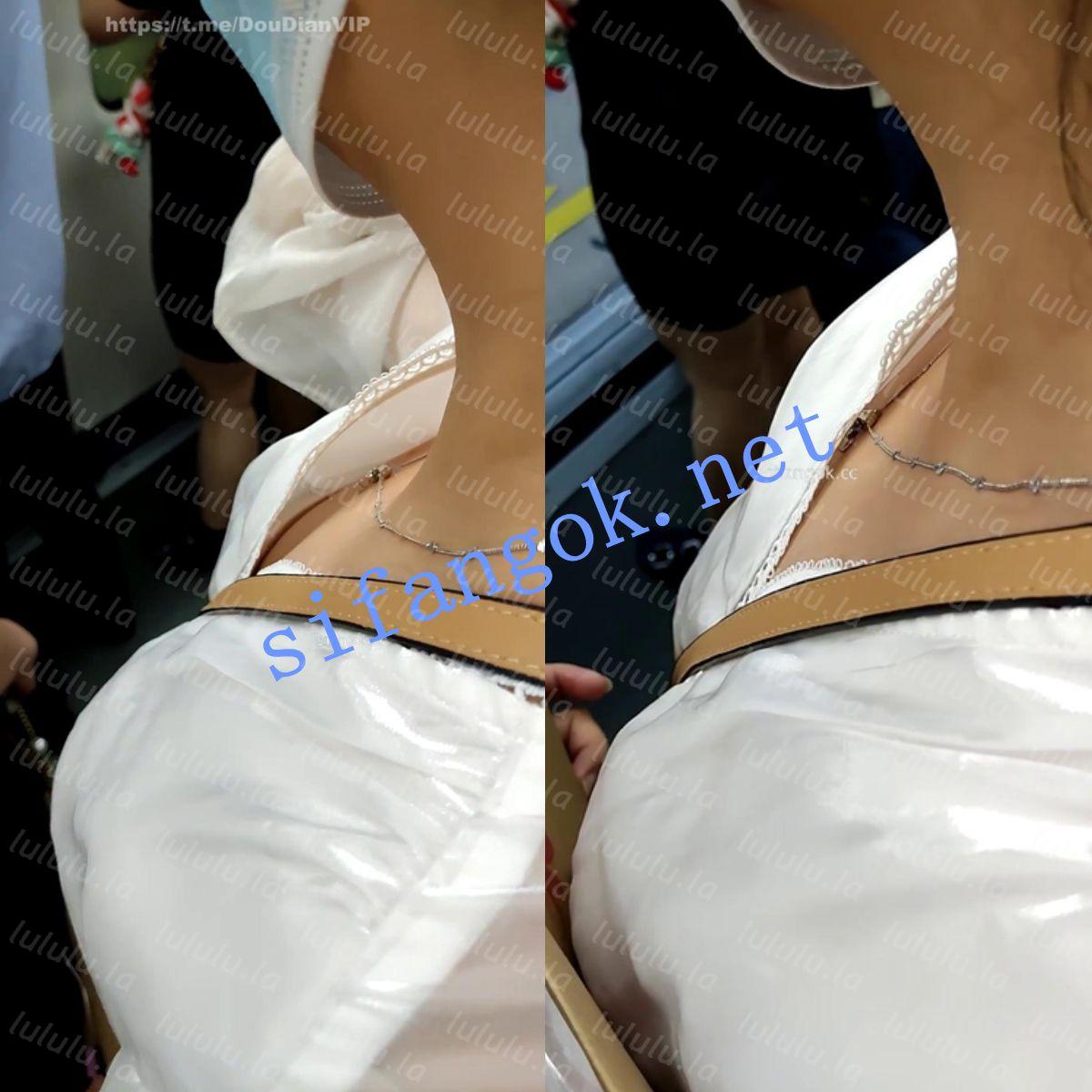 ❤️【高抄拍胸】地铁高抄拍胸 第一视角若隐若现【50V】【5.71G】 预览图 19