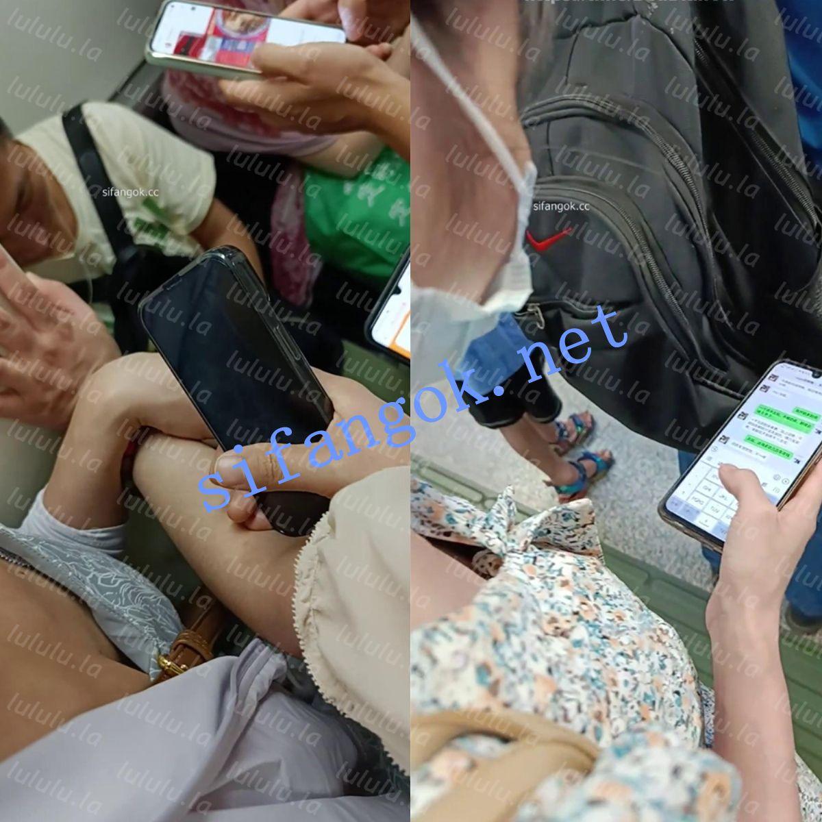 ❤️【高抄拍胸】地铁高抄拍胸 第一视角若隐若现【50V】【5.71G】 预览图 2
