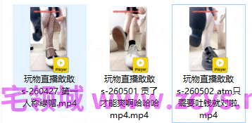 玩物直播敢敢s-260427-260502 三部合集【3V】【357MB百度云】 预览图 2