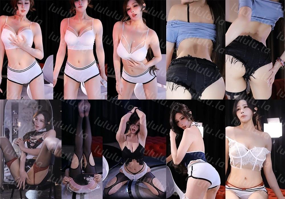 【斗鱼 艺瑟妃】高级群大尺定制热舞 低胸爆乳翘臀抖抖抖【11V】【1.26G】 预览图 2
