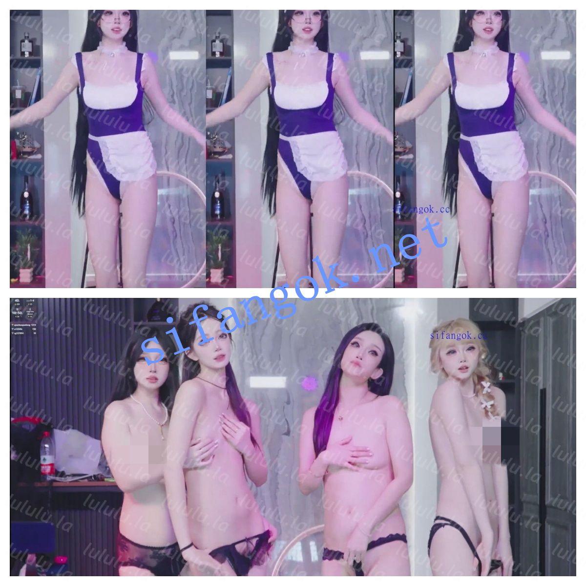 ❤️stripchat❤️顶级女团 98k_001 全员裸舞 M腿掰B 喷水大秀【NV】【10G】 预览图 2