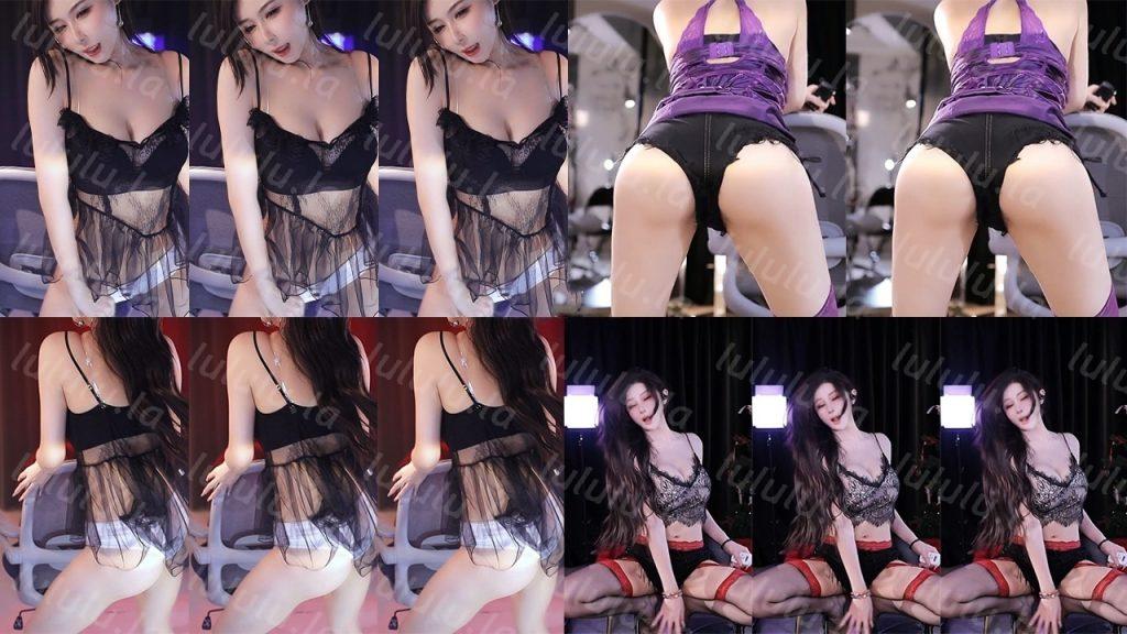 【斗鱼 艺瑟妃】高级群大尺定制热舞 低胸爆乳翘臀抖抖抖【11V】【1.26G】