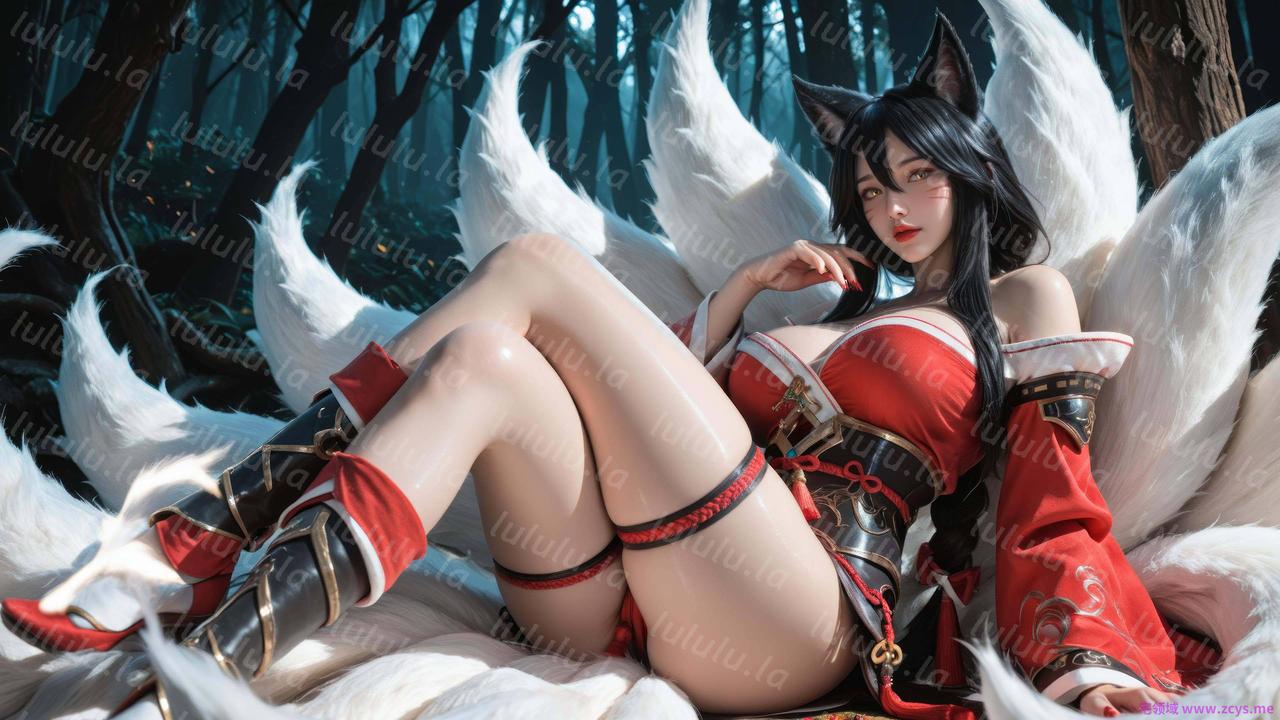 [AI动漫]（搬运至260525）LOL-阿狸【Smile sheep】【614P+70V】【468MB百度云】 预览图 1