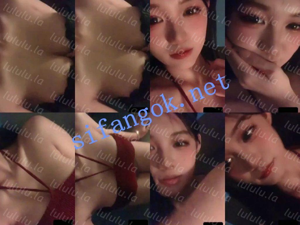 【快手】清纯反差博主【困困猫】1对1短裤 揉胸 诱惑拉满【2V】【267M】 预览图 6
