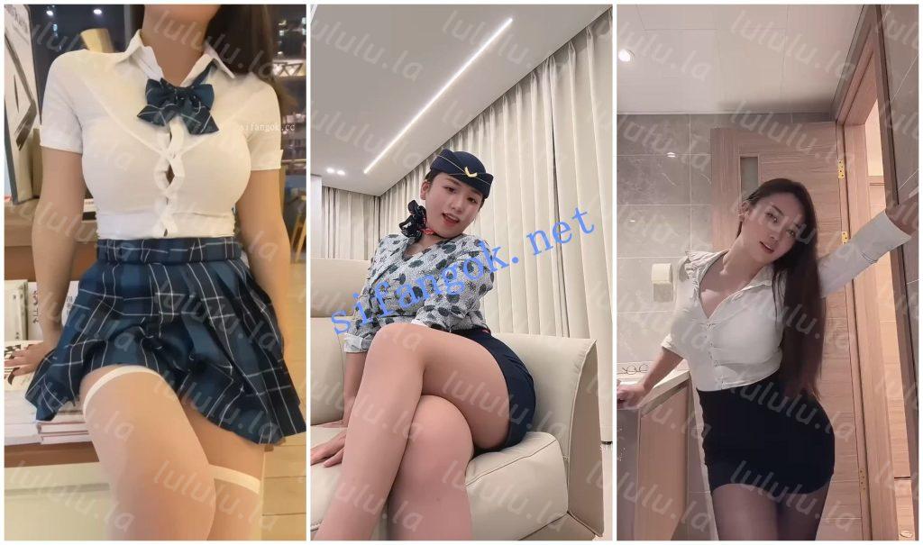 【抖音福利】极品丰满BBW御姐【琳娜酱】丝足丝袜高跟诱惑【23V4P】【184M】 预览图 9