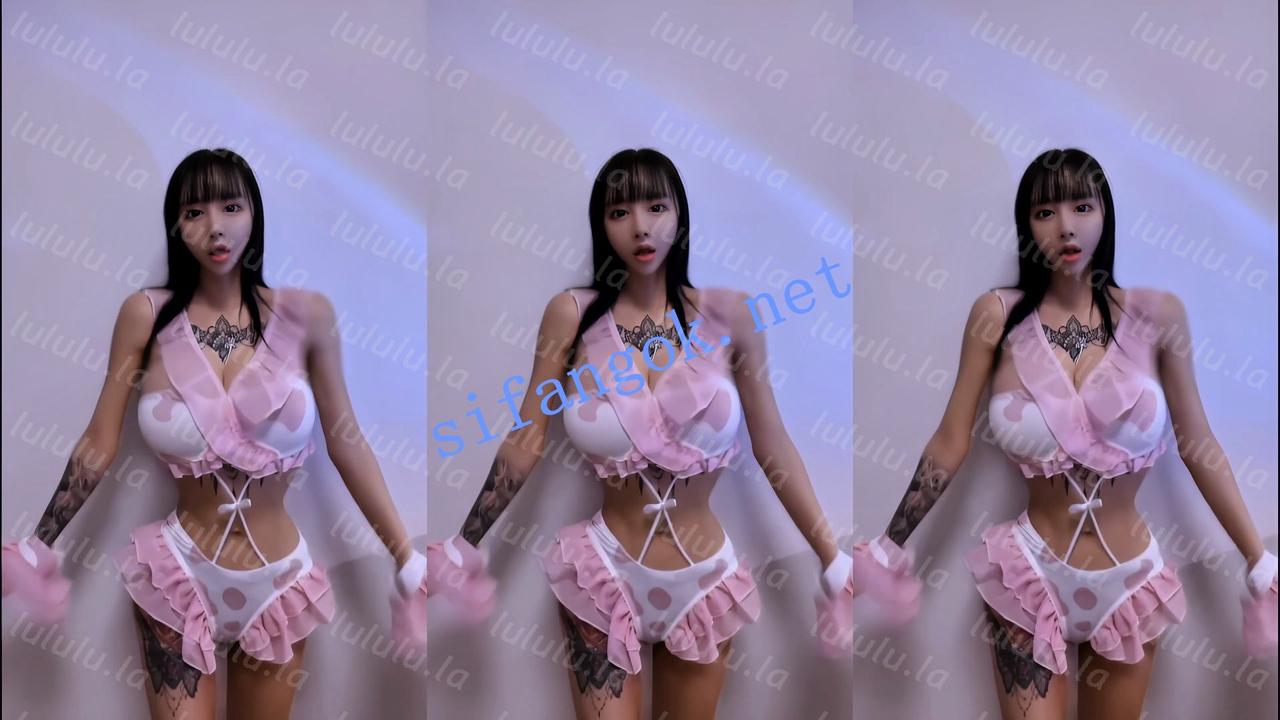 【抖音】简鸽 120万粉网红 细腰巨乳 颜值主播 情趣骚舞17V【17V】【210M】 预览图 5