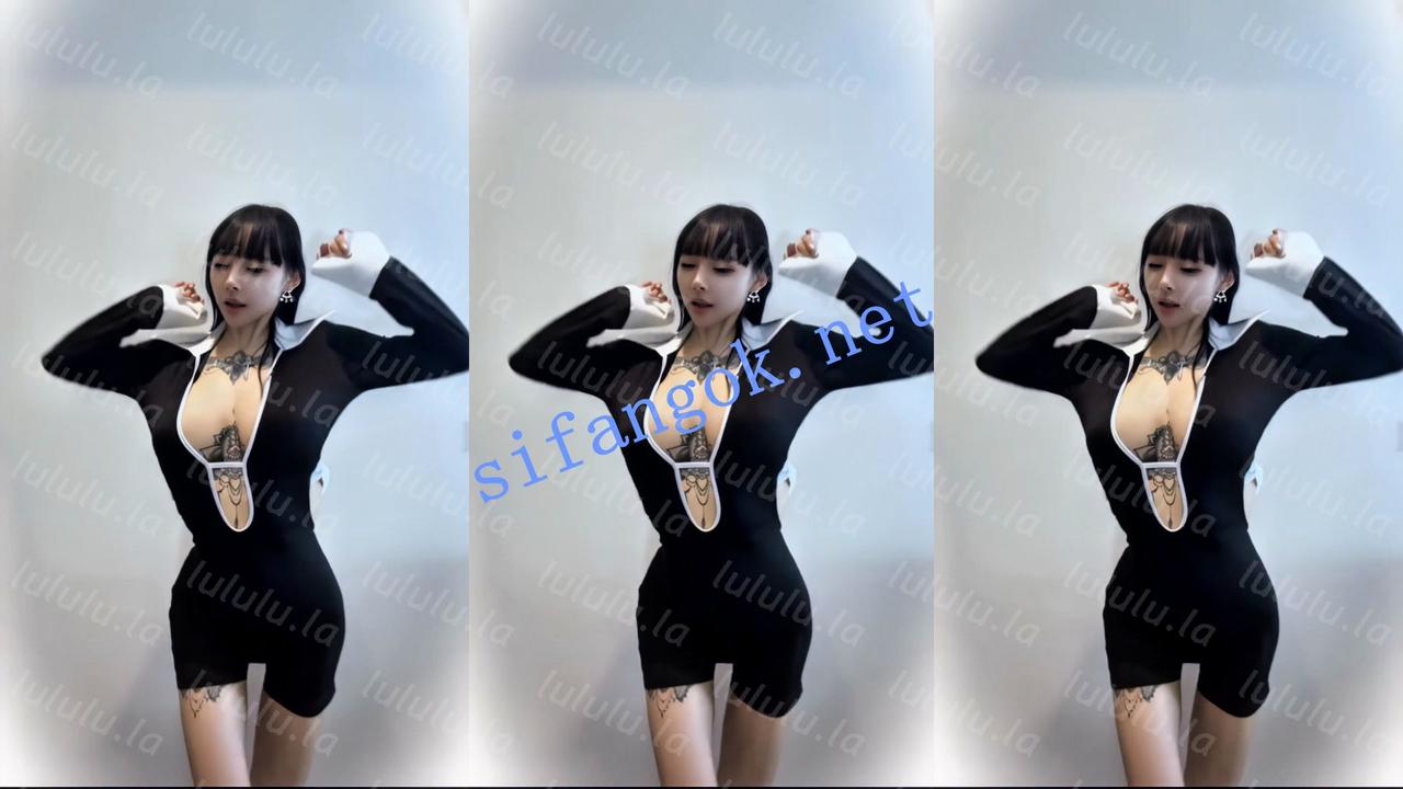 【抖音】简鸽 120万粉网红 细腰巨乳 颜值主播 情趣骚舞17V【17V】【210M】 预览图 24