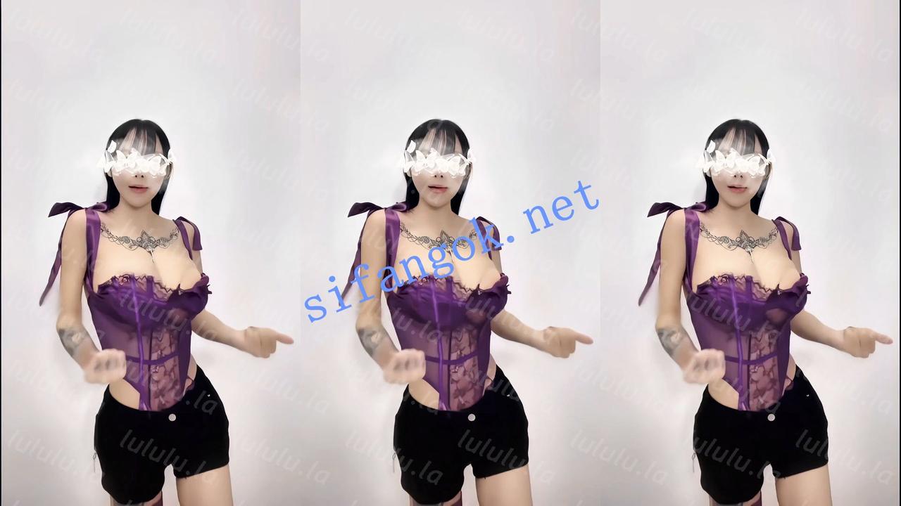 【抖音】简鸽 120万粉网红 细腰巨乳 颜值主播 情趣骚舞17V【17V】【210M】 预览图 31