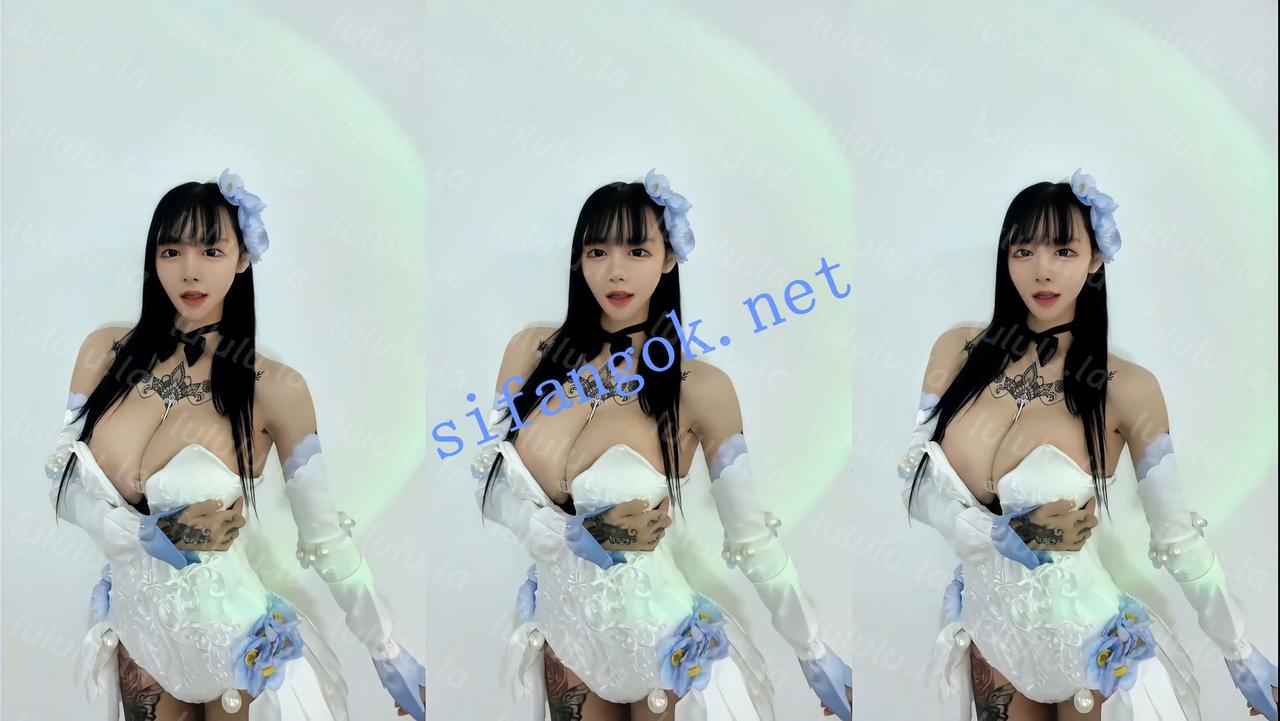 【抖音】简鸽 120万粉网红 细腰巨乳 颜值主播 情趣骚舞17V【17V】【210M】 预览图 32