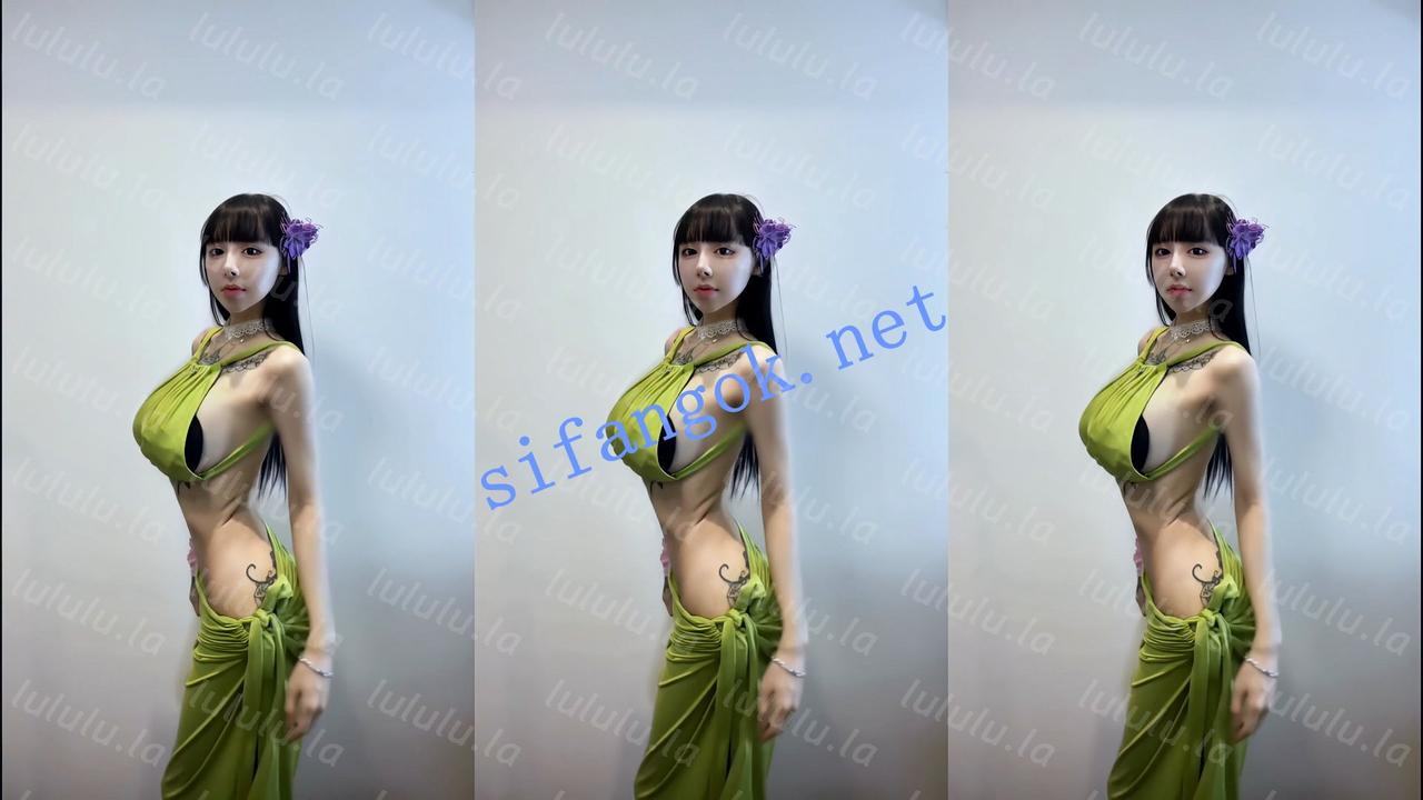 【抖音】简鸽 120万粉网红 细腰巨乳 颜值主播 情趣骚舞17V【17V】【210M】 预览图 7