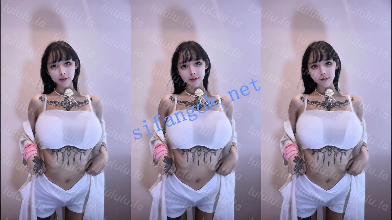 【抖音】简鸽 120万粉网红 细腰巨乳 颜值主播 情趣骚舞17V【17V】【210M】 预览图 19