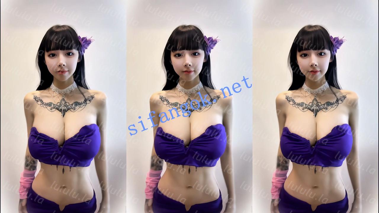 【抖音】简鸽 120万粉网红 细腰巨乳 颜值主播 情趣骚舞17V【17V】【210M】 预览图 12