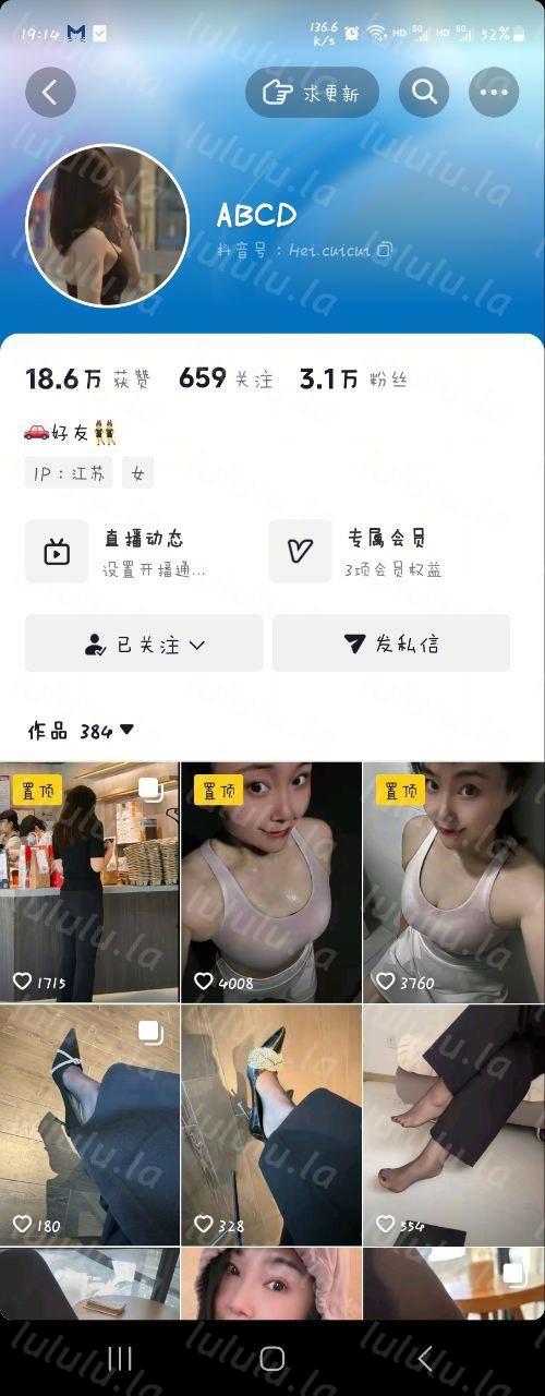 抖音 3位极品 梦思烟雨 若辰姐 ABCD 大尺度合集【24V】【551M】 预览图 6