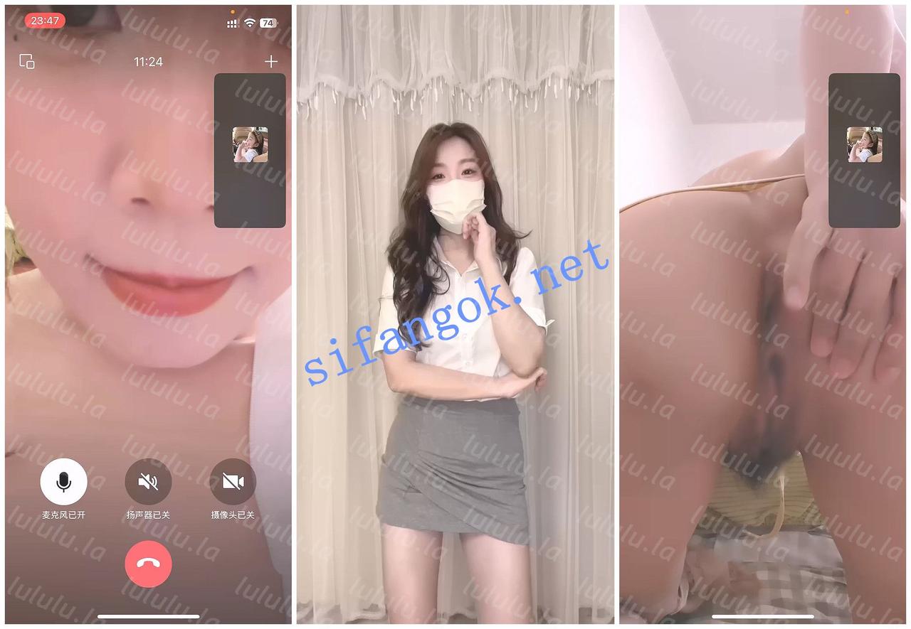 【快手福利】苗条身材甜妹【闪闪33】1v1裸聊自慰【1V】【129M】 预览图 3