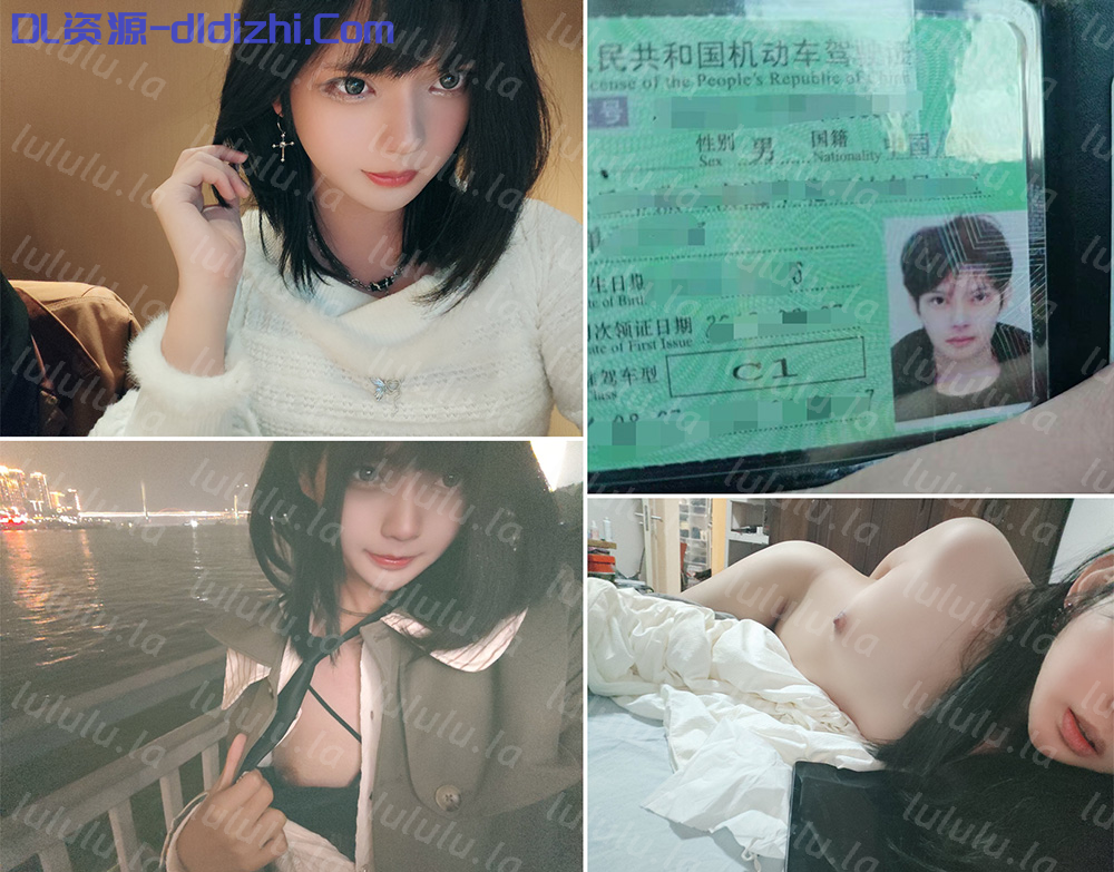 無敵俊美的CD男娘梁曉南，大尺度自拍吃雞等，五官精美，穿上男裝就是個英俊的小鮮肉，換女裝就是個清純絕美的校園美眉 277.3MB