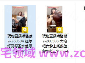 玩物直播喵酱紫s-260504+260506【2V】【992MB百度云】 预览图 2
