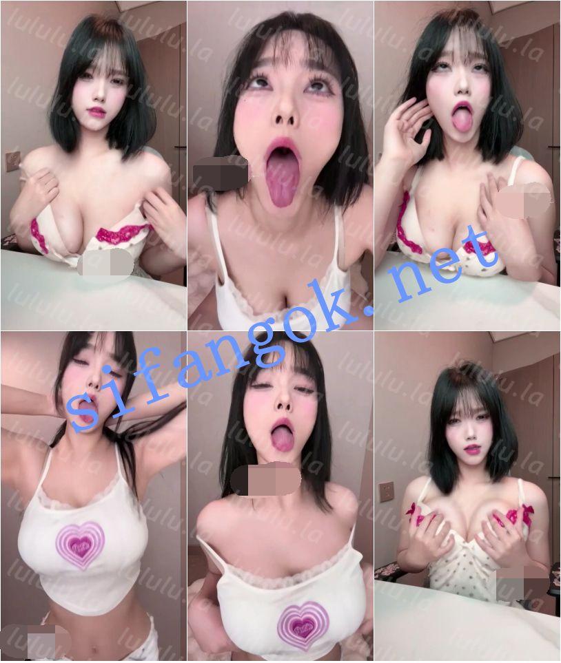 抖音 琳铛-10 顶级美女 半裸 发骚勾引 揉胸 抖胸 阿黑颜 11V【11V】【535M】 预览图 7