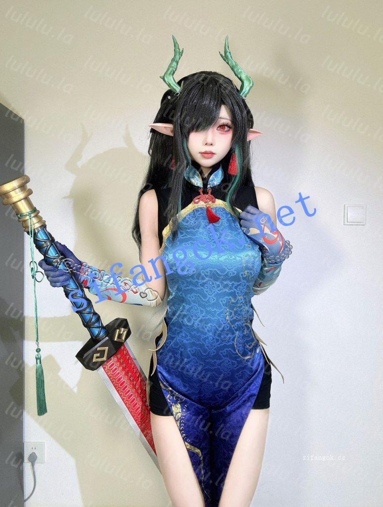 推特超高颜值萝莉顶级COS 希尔薇6月最新 夕(染尘烟)儿童节喵【9V33P】【519M】 预览图 13