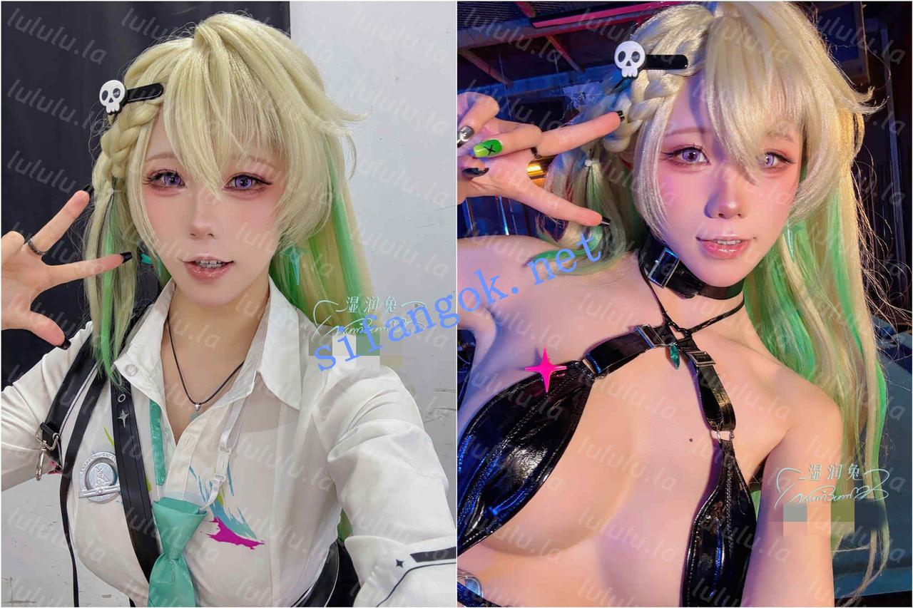 ♈(Yiko湿润兔 咬一口兔娘)5月份订阅作品-鸣潮 琳奈+水手兔【2V122P】【3.1G】 预览图 2