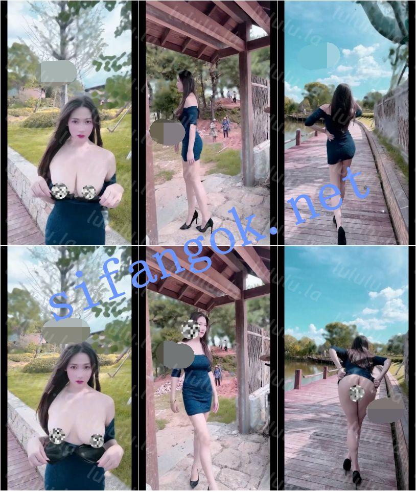 抖音 可可西-2 顶级美女 户外公园 脱衣脱裤 勾引 撒尿等【29V14P】【1.13G】 预览图 6