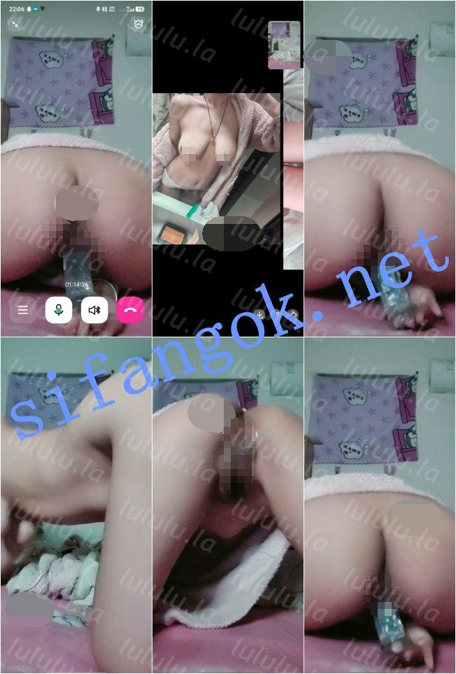 抖音 堕落王 木瓜巨乳妹子 露点 B特写 阳具插B 狂插 高潮【9V】【1.3G】 预览图 3