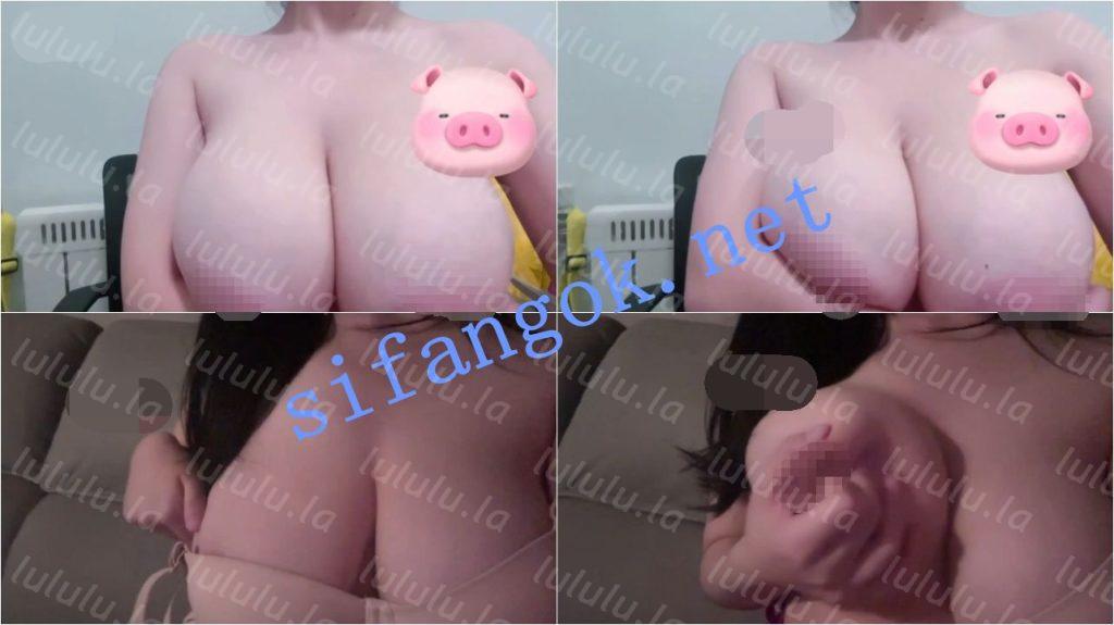 抖音 恋雾-2 超大木瓜巨乳 吊钟巨乳 露点 脱衣 揉胸勾引 8V【8V】【35.9M】 预览图 3