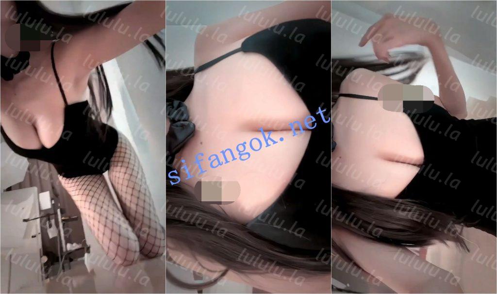 抖音 奶瑶妹妹-4 木瓜巨乳细腰 露底 发骚勾引 呻吟 阿黑颜【2V】【137M】 预览图 2