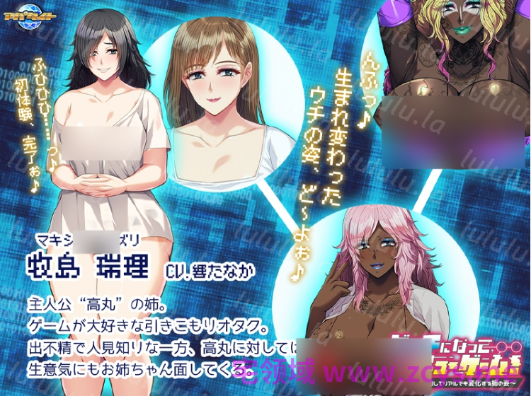 【拔作ADV】ビッチになって、ニューゲーム！ ～ゲームと連動してリアルでも変化する姉の姿～AI汉化版 预览图 3