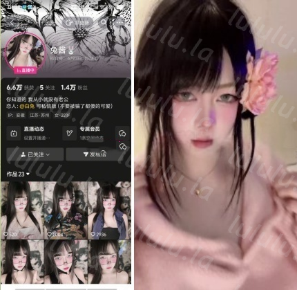 抖音 兔酱 高颜值极品阿黑颜来咯！【17V】【439M】