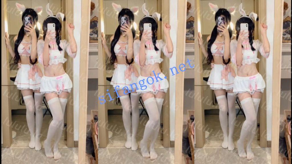 【抖音】落英酱 150万粉网红小美女，情趣福利写真6V【6V】【225M】 预览图 2