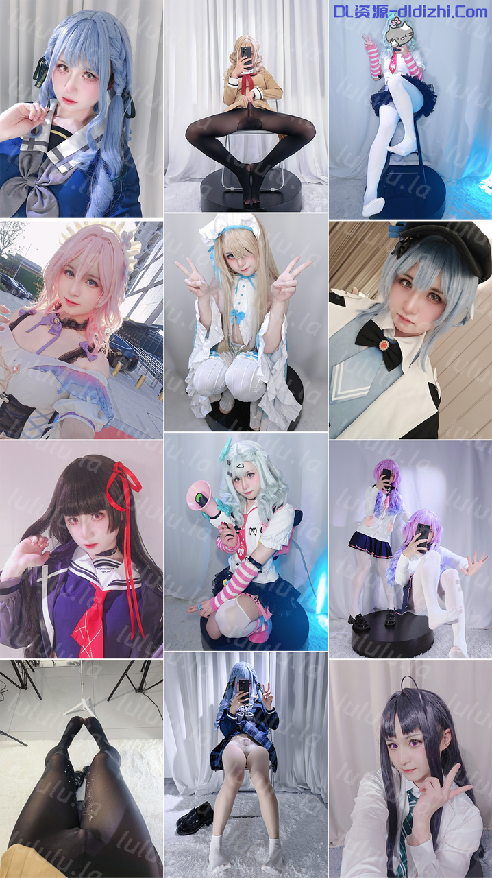 超級超級可愛的CD男娘COS 果橙子！非常乖巧可愛的圓臉，身材嬌小的小短腿蘿莉，反差極大 183MB 预览图 1