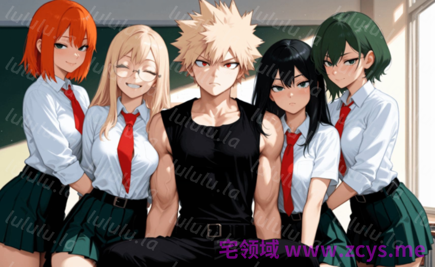 [日式SLG/汉化]英雄学院故事传 My Ero Story v0.5[PC+安卓/920M] 预览图 2