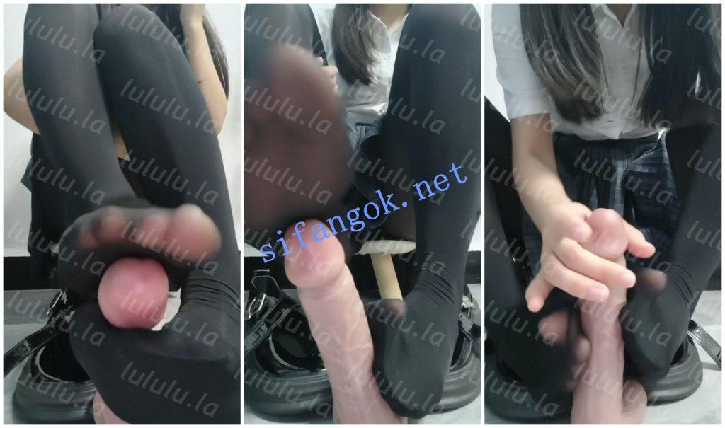 【丝足福利】丝袜足交裸足足底足交假阳具诱惑【泡泡】【13V】【1.58G】 预览图 4