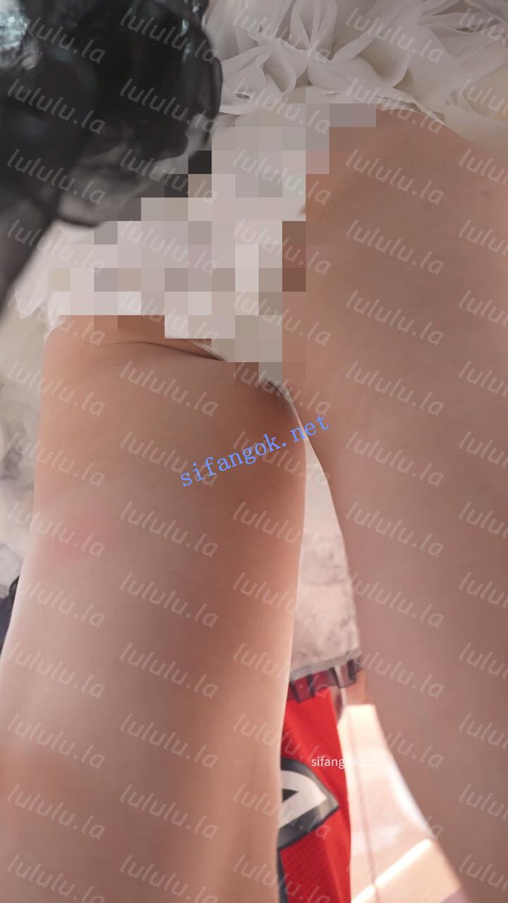 (BC-AA-676)超短蓬蓬裙美女逛街..微透白内多次前抄露黑色 预览图 6