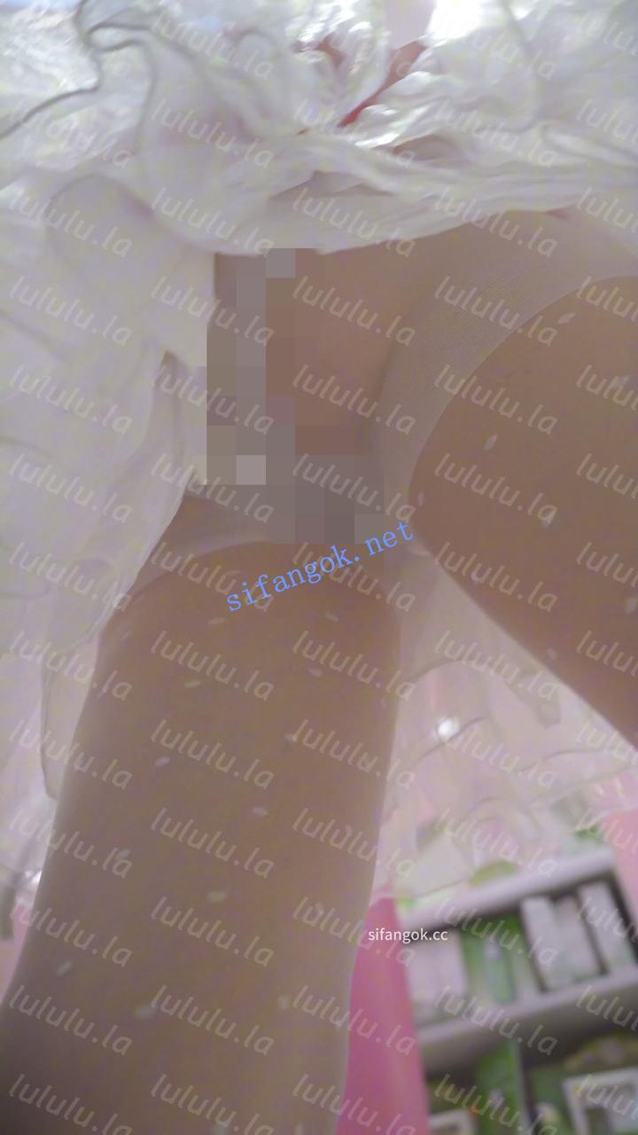 (BC-AA-674)蕾丝裙小姐姐穿花纹丝袜逛街..粉色内裤上扶梯CD 预览图 7