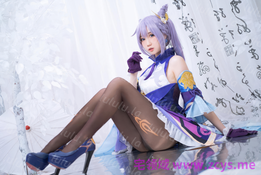 焖焖碳 – 原神 刻晴+甘雨 【41P 386MB】 预览图 2