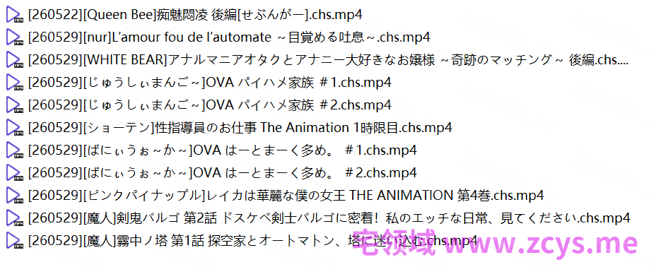 2026年05月里番合集 【11v 11.58gb】 预览图 6