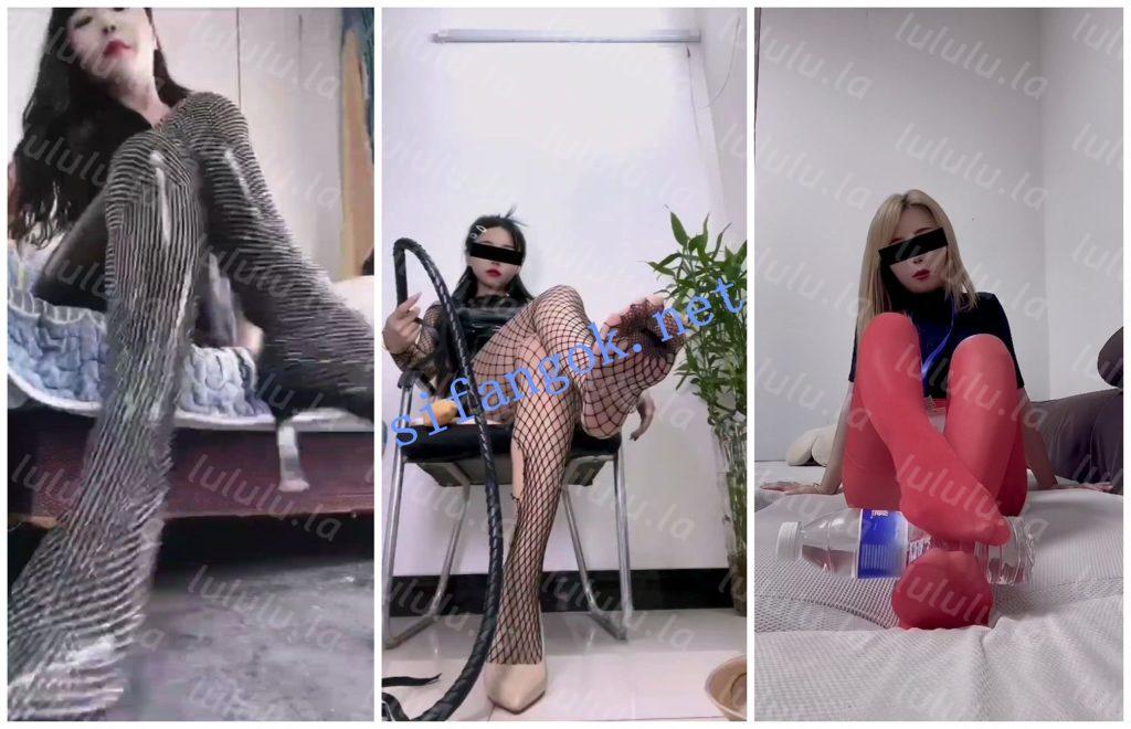 【快手福利】淫荡丝足高跟熟女【秋儿】淫语羞辱骚话调教【20V】【3.76G】 预览图 3