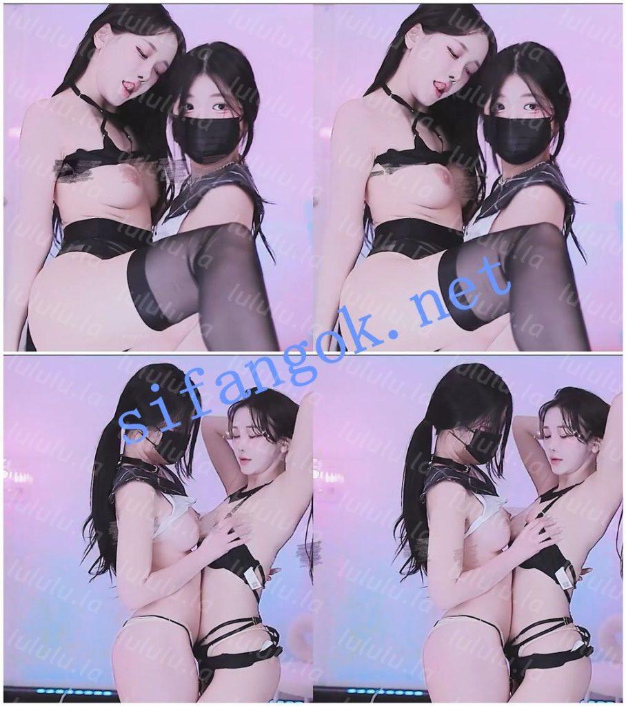 来期双人房的【victorias】双人合并房 继续激情裸舞 放飞奶子【17V】【3.58G】 预览图 10