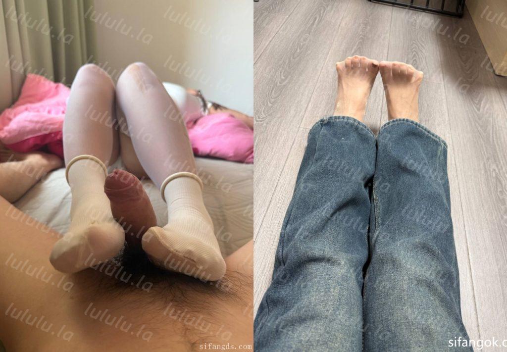⚫️推特极品丝袜美足女友【柯柯】付费福利，清纯反差小母狗露出丝足交自慰【80V】【778M】 预览图 2