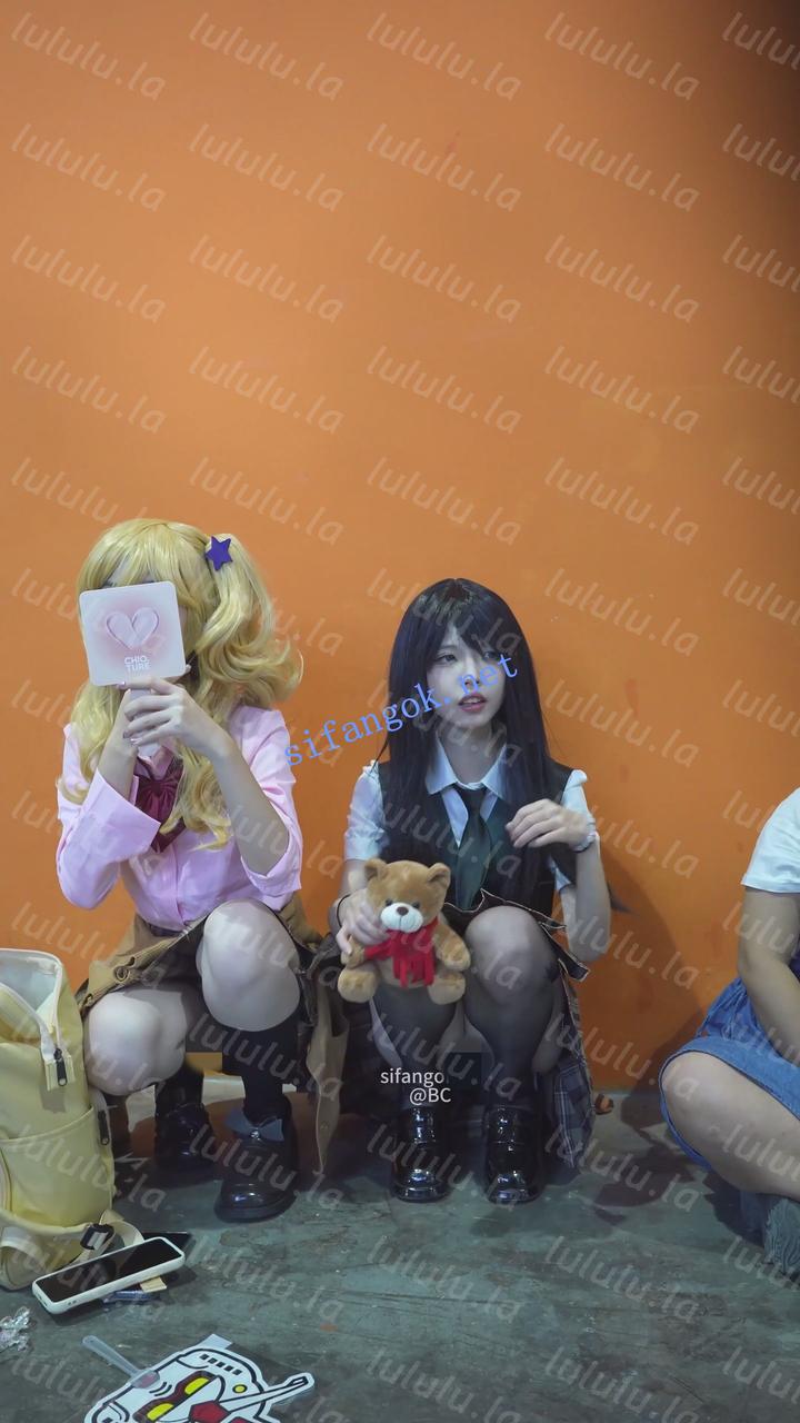 (BC-SSS-118)⭐柚子芽衣cos姐妹..半蹲被CD..一起蹲下露内裤给… 预览图 12