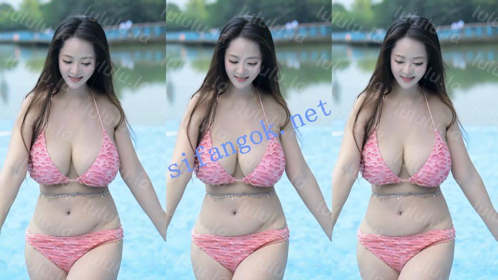 【抖音】成都朵朵 80万粉丝网红主播，H杯巨乳诱惑第2发【11V】【287M】 预览图 5