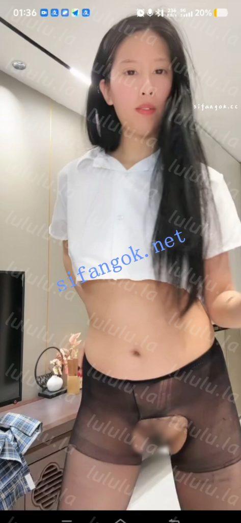 花椒主播 甜栗甜 小鲸鱼 UU 直播双屏 大哥指挥裸舞自慰流浆【2V】【1.96G】 预览图 10