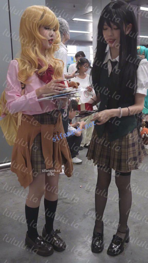 (BC-SSS-118)⭐柚子芽衣cos姐妹..半蹲被CD..一起蹲下露内裤给… 预览图 8