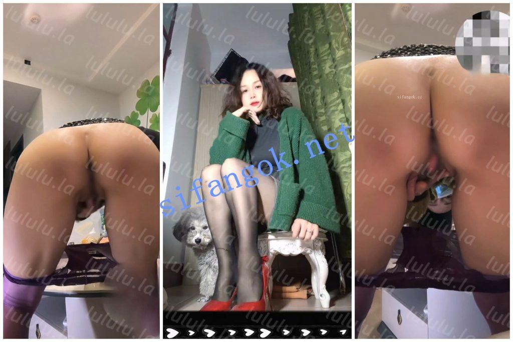 【快手福利】风骚短发熟女【尾尾】1V1视讯裸聊自慰放尿【6V】【781M】 预览图 5