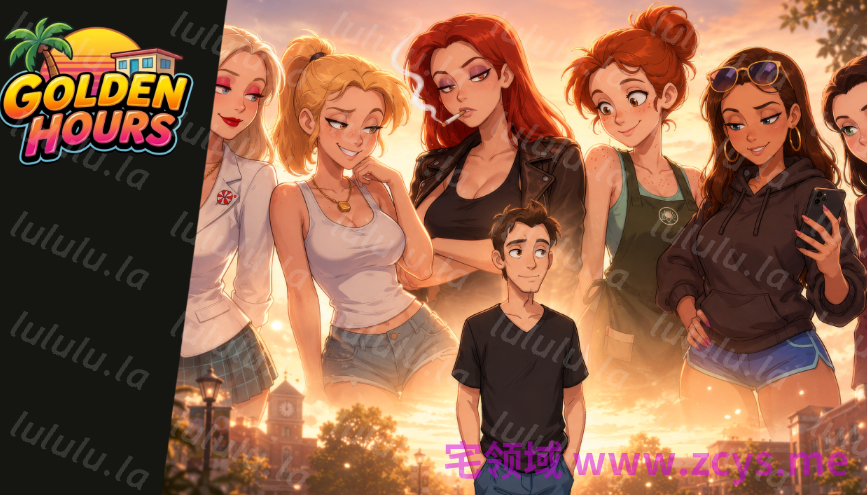 [欧美SLG/汉化] 黄金时刻 Golden Hours v0.5.4 [PC+安卓/1.8G] 预览图 1